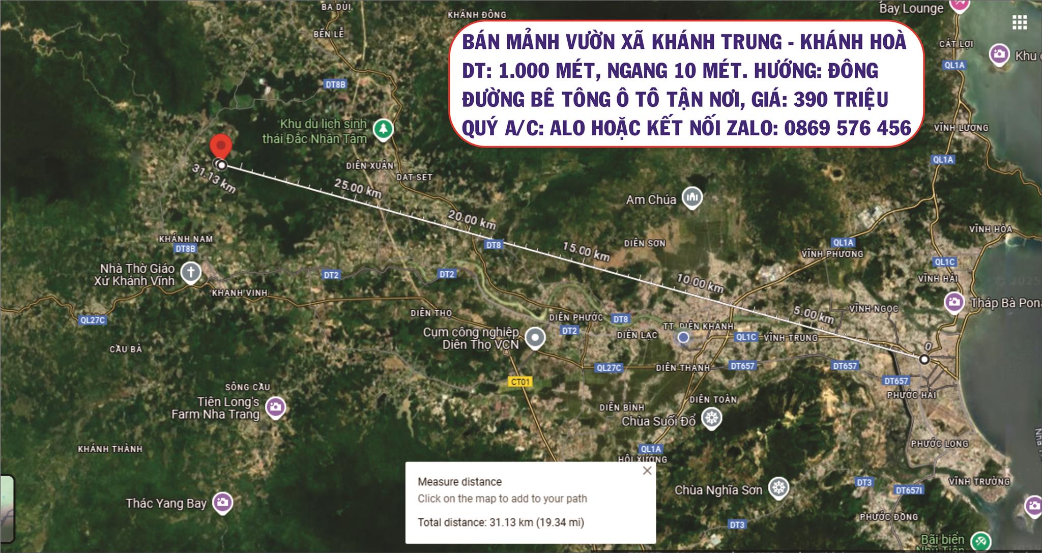 BÁN ĐẤT VƯỜN GIÁ SIÊU RẺ TẠI KHÁNH TRUNG, KHÁNH VĨNH, KHÁNH HOÀ - Ảnh 4